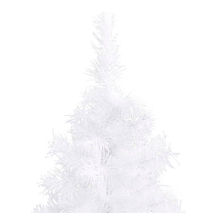 vidaXL Corner Artificial Pre-lit Christmas Tree Xmas Tree Party Decoration PVC-47