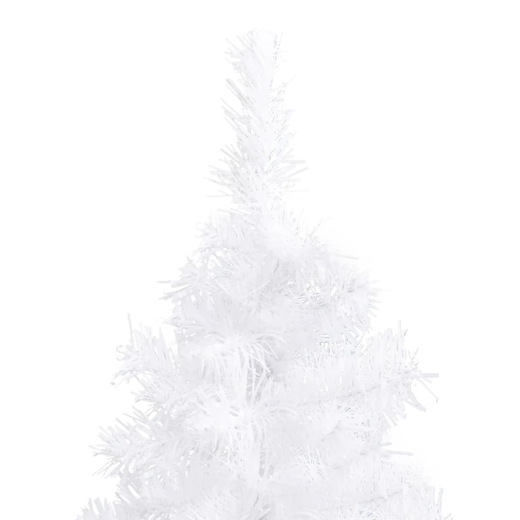 vidaXL Artificial Christmas Tree Corner Christmas Tree with LEDs and Ball PVC-85