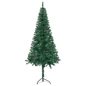 vidaXL Artificial Christmas Tree Corner Christmas Tree with LEDs and Ball PVC-68