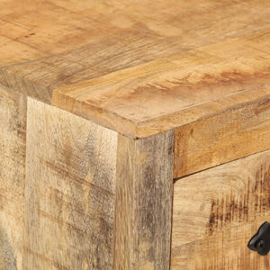 vidaXL Sideboard 23.6"x11.8"x29.9" Solid Mango Wood-2