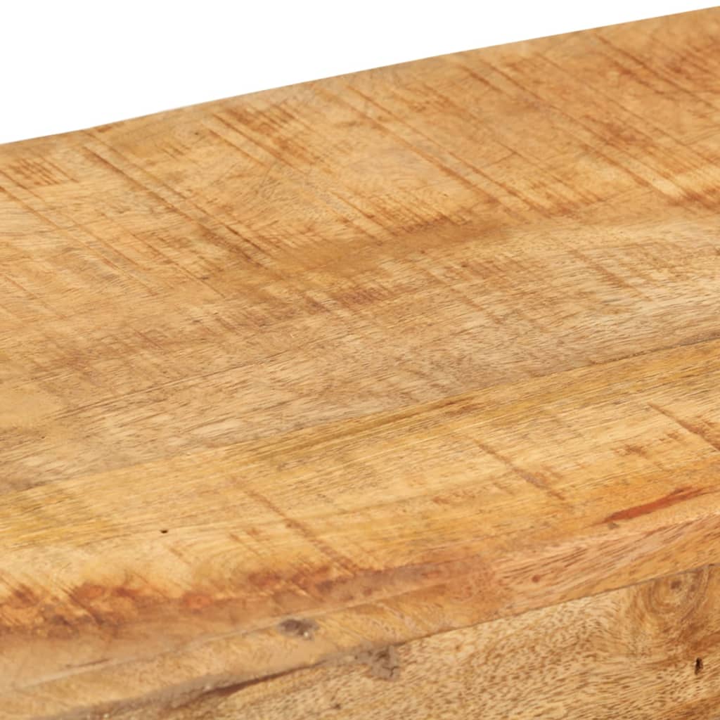 vidaXL Sideboard 23.6"x11.8"x29.9" Solid Mango Wood-9