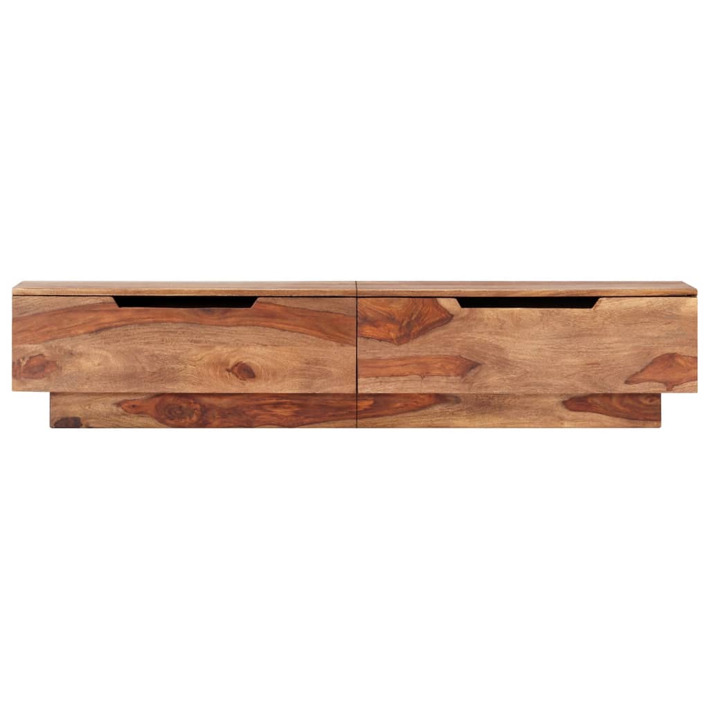 vidaXL TV Stand 57.1"x11.8"x11.8" Solid Wood Sheesham-5