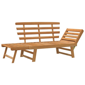 vidaXL Patio Bench Outdoor Garden Bench with Cushions 2-in-1 Solid Wood Acacia-29