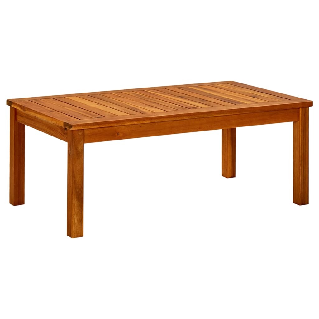 vidaXL Coffee Table Outdoor Side Table Garden Furniture Solid Wood Acacia-28