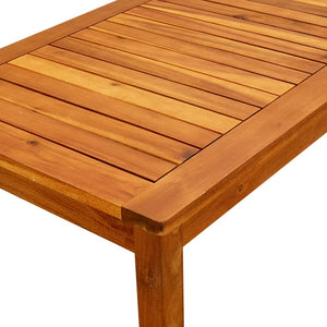 vidaXL Coffee Table Outdoor Side Table Garden Furniture Solid Wood Acacia-33