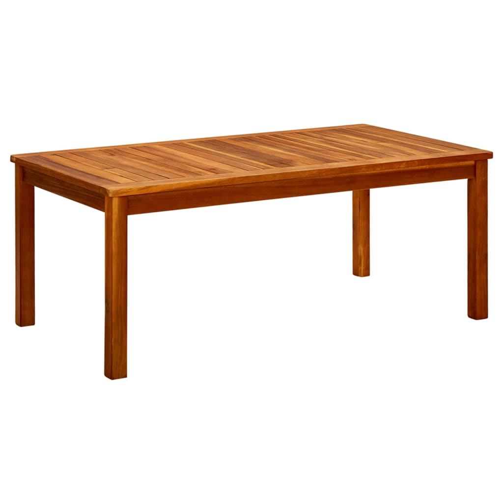 vidaXL Coffee Table Outdoor Side Table Garden Furniture Solid Wood Acacia-35