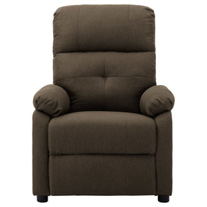 vidaXL Massage Chair Massaging Recliner Push Cozy Chair for Elderly Fabric-18