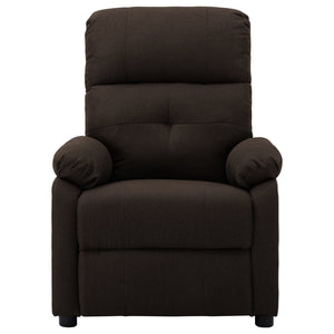 vidaXL Massage Chair Massaging Recliner Push Cozy Chair for Elderly Fabric-29