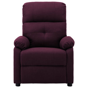 vidaXL Massage Chair Massaging Recliner Push Cozy Chair for Elderly Fabric-27
