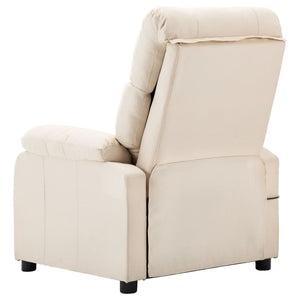vidaXL Massage Chair Massaging Recliner Push Cozy Chair for Elderly Fabric-34