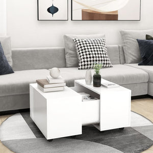 vidaXL Coffee Table End Table Sofa Table Living Room Furniture Engineered Wood-11