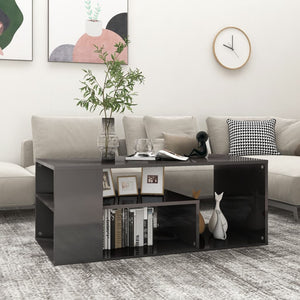 vidaXL Coffee Table Accent End Sofa Table for Living Room Engineered Wood-45
