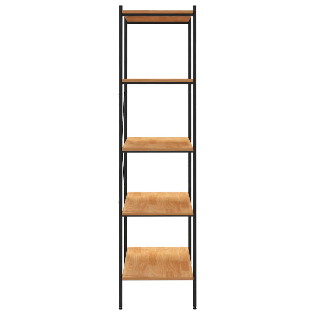 vidaXL 5-Tier Shelving Unit Standing Bookcase Bookshelf for Living Room Office-3