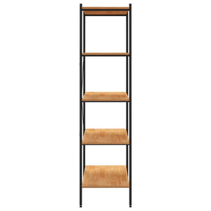 vidaXL 5-Tier Shelving Unit Standing Bookcase Bookshelf for Living Room Office-3