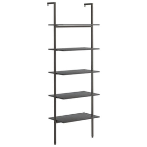 vidaXL 5-Tier Leaning Shelf Storage 5-Tier Bookshelf Rack for Living Room-3