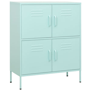 vidaXL Storage Cabinet Freestanding File Cabinet with Shelves for Office Steel-6