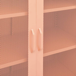 vidaXL Storage Cabinet Sideboard Filing Cabinet with Shelves for Hallway Steel-1