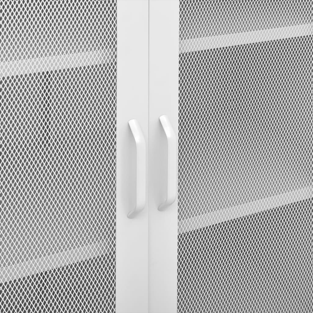 vidaXL Storage Cabinet Sideboard Filing Cabinet with Shelves for Hallway Steel-15