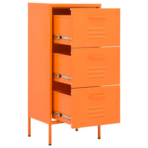 vidaXL Storage Cabinet Freestanding File Cabinet with Drawers for Office Steel-7