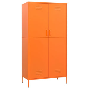 vidaXL Wardrobe Armoire Closet Clothes Storage Organizer for Bedroom Steel-73