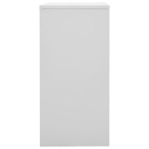 vidaXL Locker Cabinet Light Gray and Blue 35.4"x17.7"x36.4" Steel-3