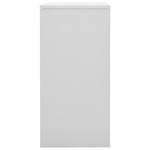vidaXL Locker Cabinet Light Gray and Green 35.4"x17.7"x36.4" Steel-3