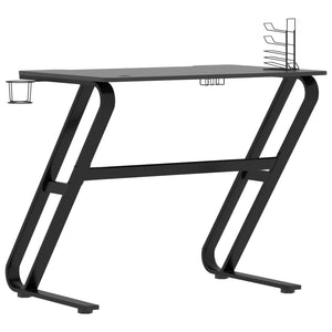 vidaXL Gaming Desk with ZZ Shape Legs Home Office Computer Table Furniture-4