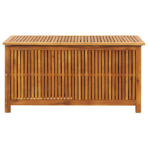 vidaXL Outdoor Storage Wooden Patio Storage Box for Garden Solid Wood Acacia-64