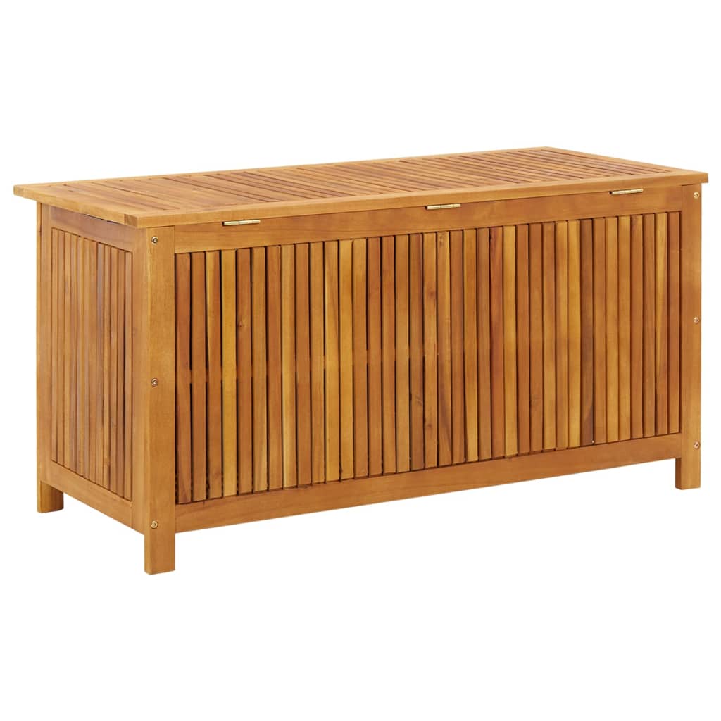 vidaXL Outdoor Storage Wooden Patio Storage Box for Garden Solid Wood Acacia-0