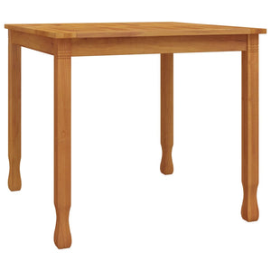 vidaXL Dining Table Rectangular Dining Room Table Furniture Solid Wood Teak-0