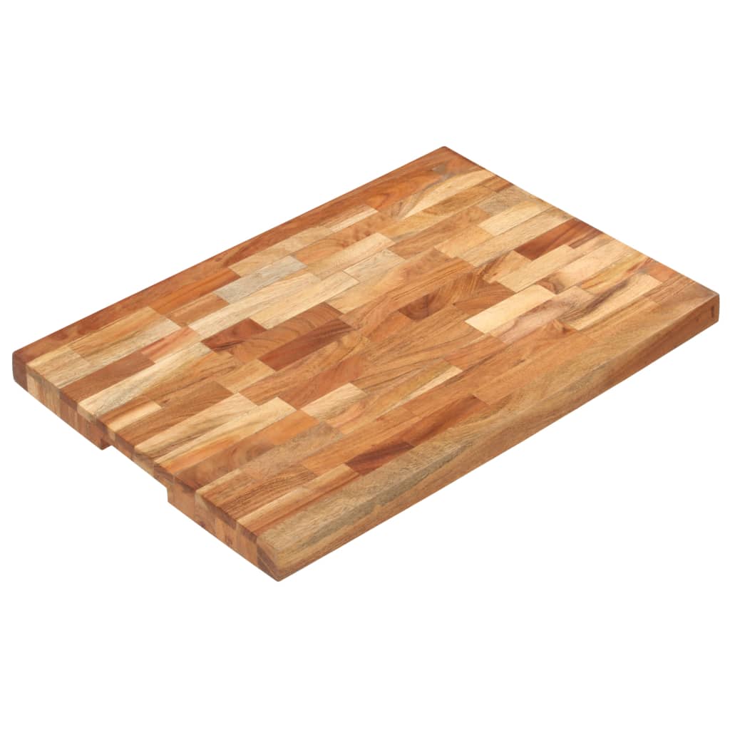 vidaXL Chopping Board Cutting Board Kitchen Worktop Saver Solid Wood Acacia-18