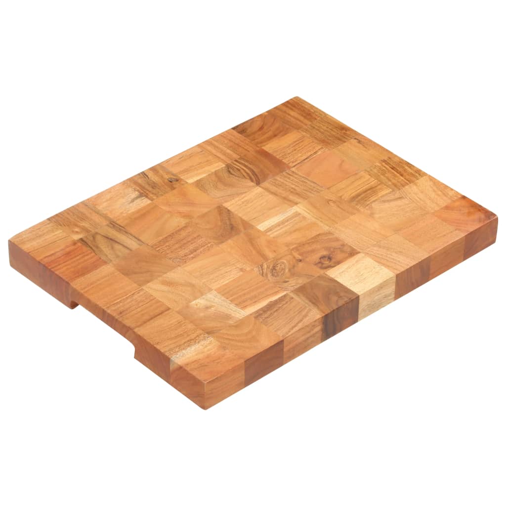 vidaXL Chopping Board Cutting Board Kitchen Worktop Saver Solid Wood Acacia-10