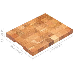 vidaXL Chopping Board Cutting Board Kitchen Worktop Saver Solid Wood Acacia-19