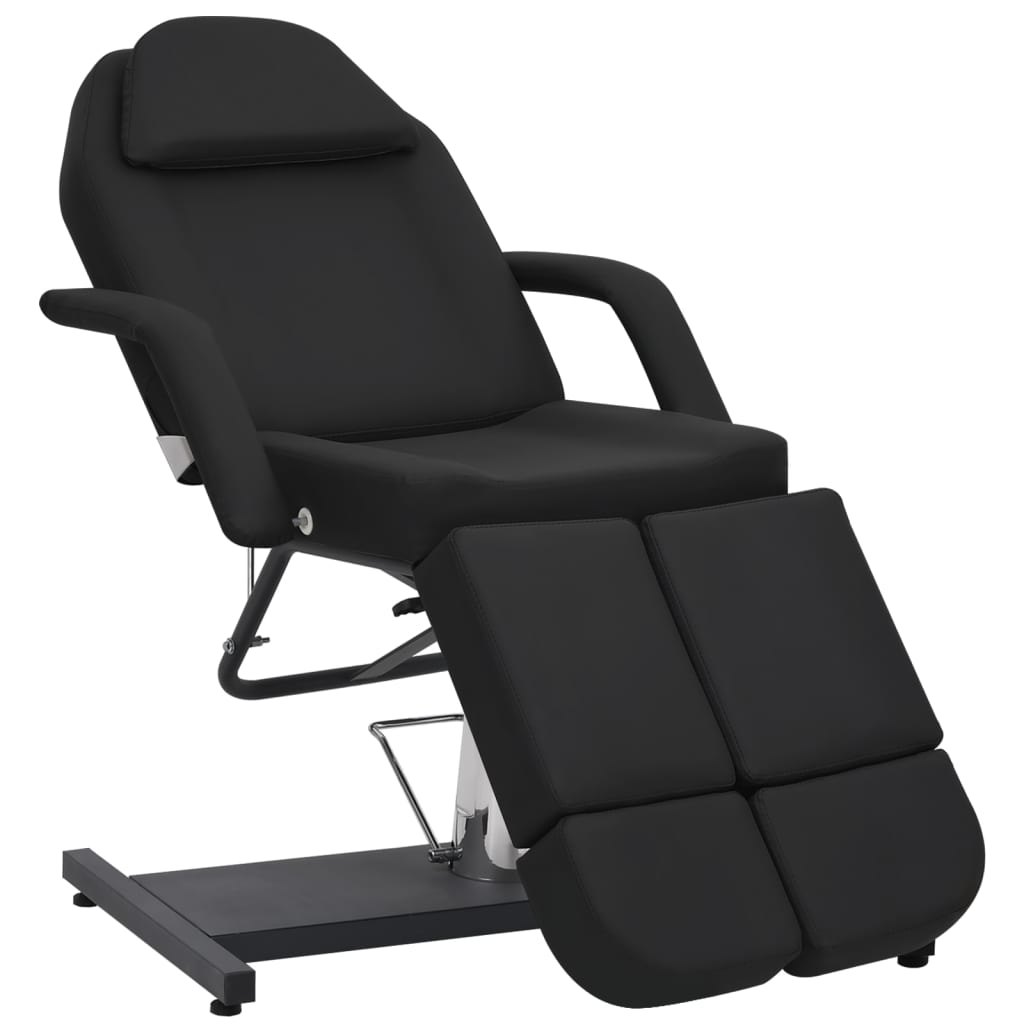 vidaXL Beauty Treatment Chair Massage Bed Reclining Massage Table Faux Leather-1