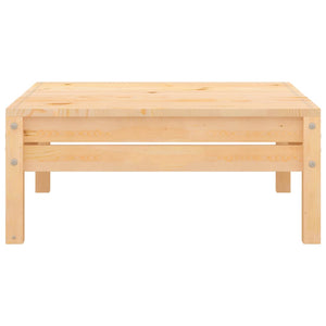 vidaXL Patio Footstool Solid Wood Pine-4