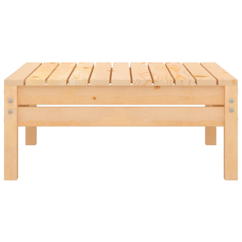 vidaXL Patio Footstool Solid Wood Pine-1