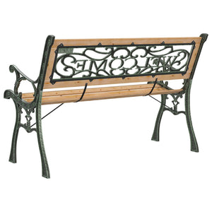 vidaXL Patio Bench 48" Solid Firwood-5