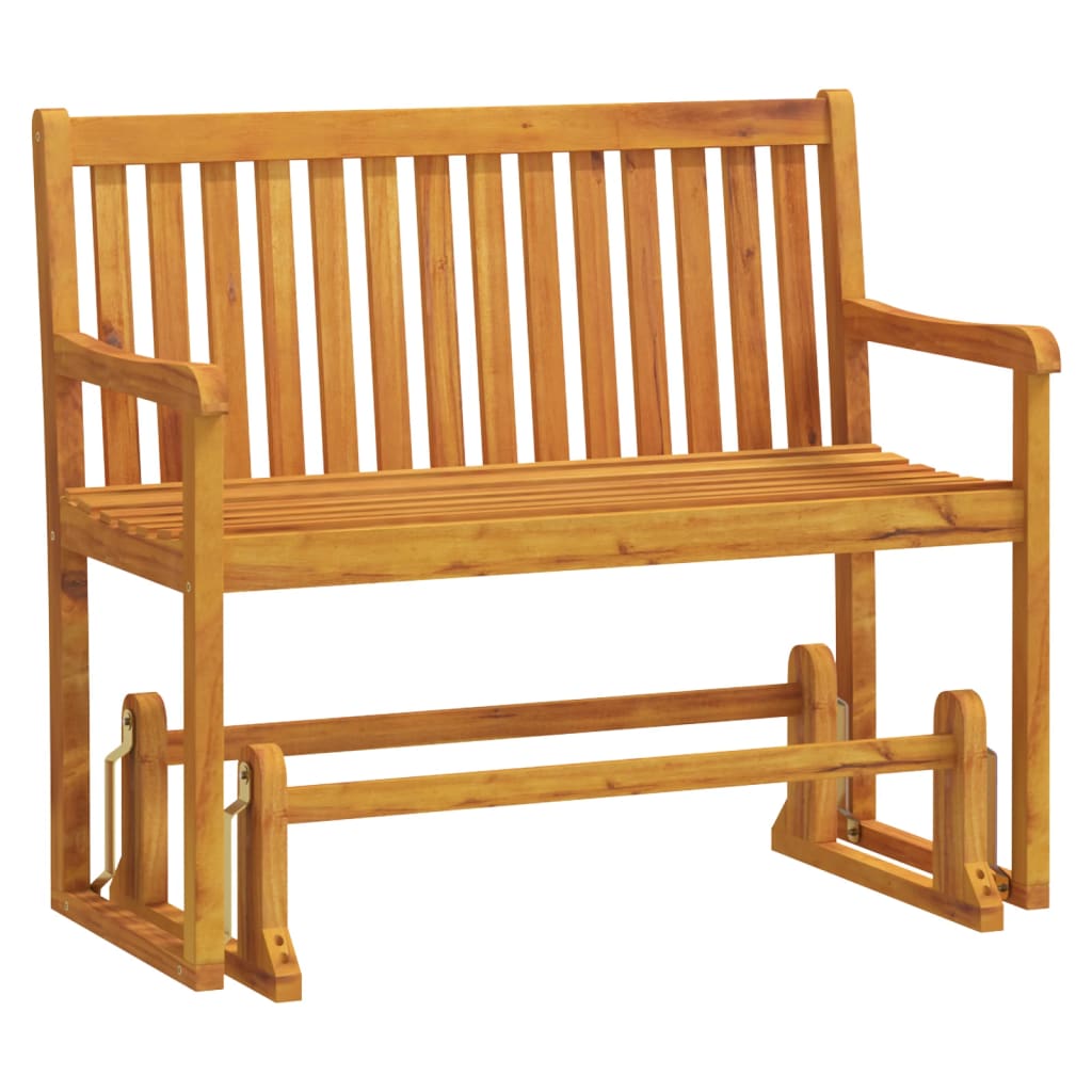 vidaXL Patio Swing Bench 43.3" Solid Acacia Wood-1