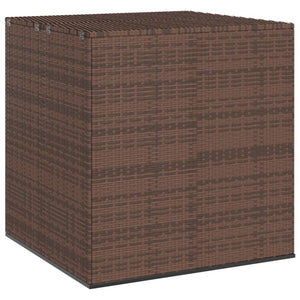 vidaXL Outdoor Storage Garden Patio Cushion Deck Box Chest Cabinet PE Rattan-26