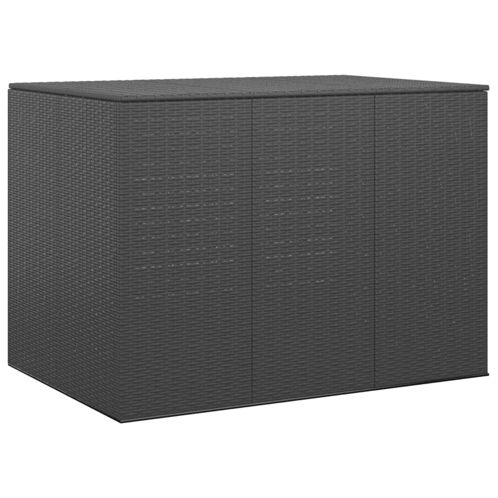 vidaXL Outdoor Storage Garden Patio Cushion Deck Box Chest Cabinet PE Rattan-0