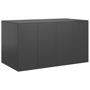 vidaXL Outdoor Storage Garden Patio Cushion Deck Box Chest Cabinet PE Rattan-15