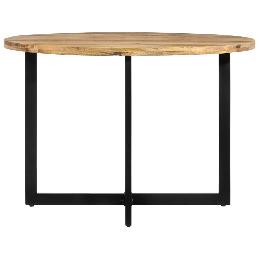 vidaXL Dining Table 43.3"x29.5" Solid Wood Mango-0