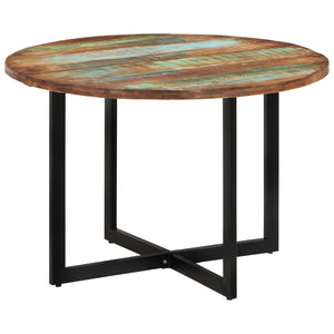 vidaXL Dining Table 43.3"x29.5" Solid Wood Reclaimed-7