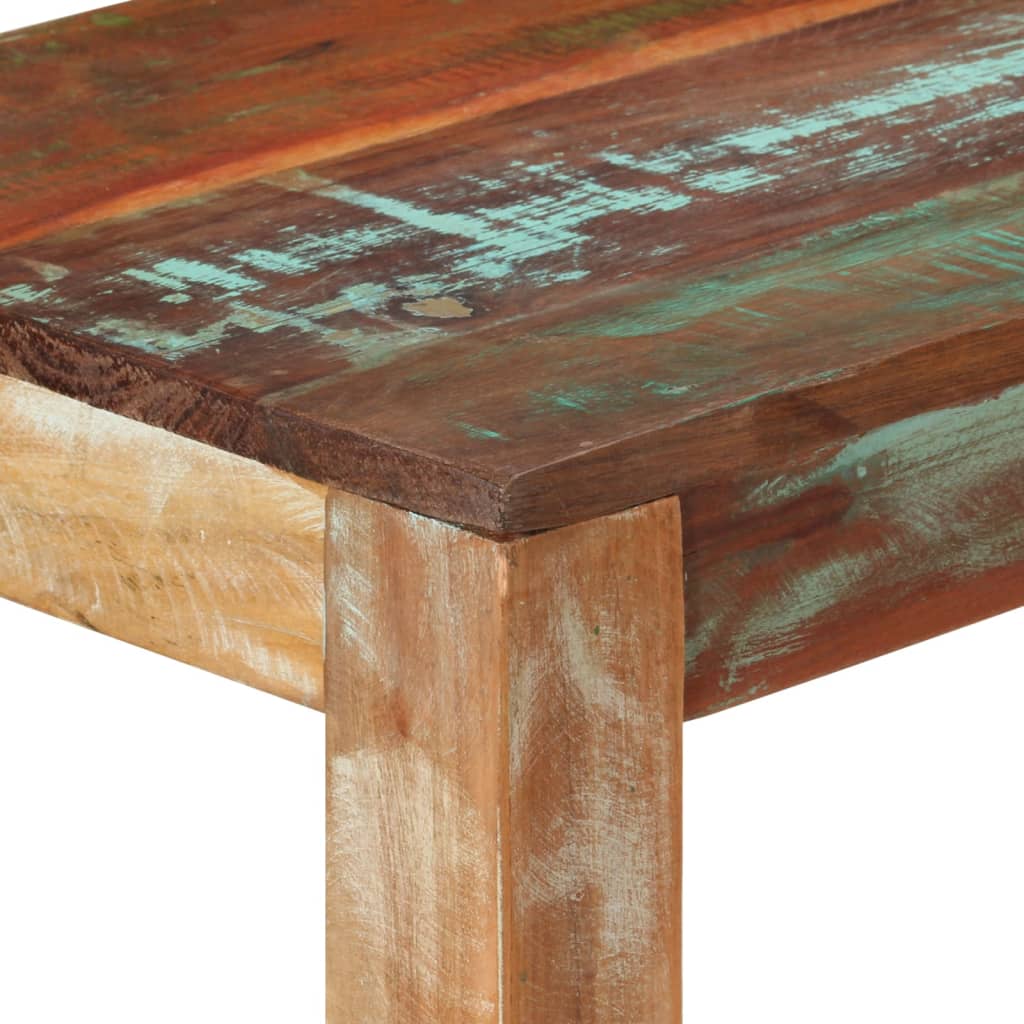 vidaXL Console Table 43.3"x13.8"x29.9" Solid Reclaimed Wood-2