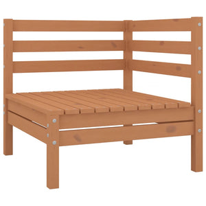vidaXL Patio Furniture Set 8 Piece Garden Sectional Sofa Set Solid Wood Pine-21