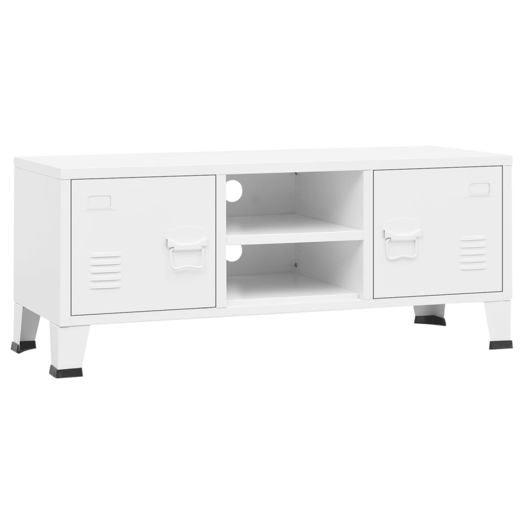 vidaXL TV Stand TV Console Sideboard TV Unit Home Media Unit Cupboard Metal-3