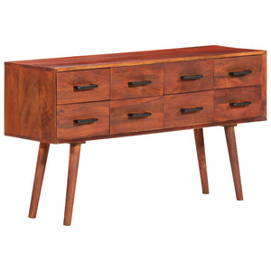 vidaXL Sideboard 43.3"x11.8"x23.2" Solid Wood Mango-10