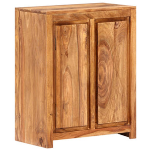 vidaXL Sideboard 23.6"x13"x29.5" Solid Wood Acacia-1