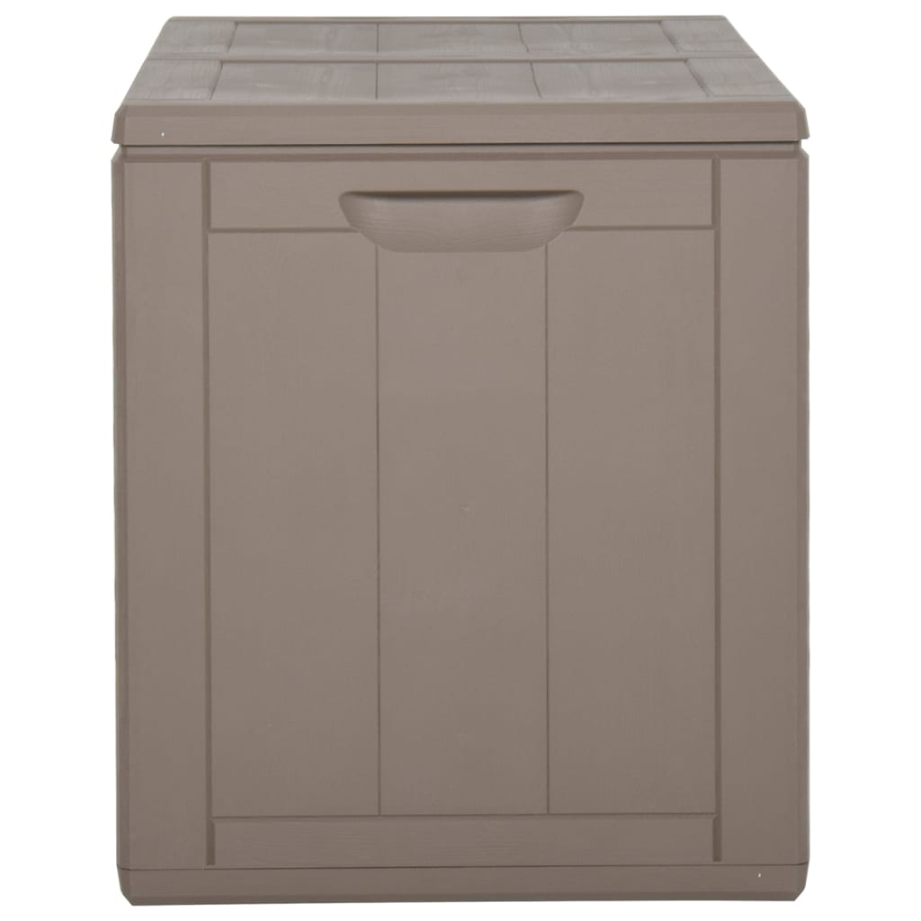 vidaXL Patio Storage Box 47.6 gal Brown PP Rattan-2