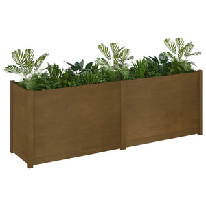 vidaXL Planter Outdoor Raised Garden Bed Patio Flower Box Solid Wood Pine-22